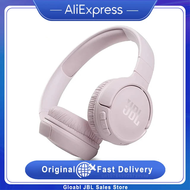 JBL TUNE 510BT Wireless Bluetooth Headphones for Boys and Girls, Sports Headset, Music, Laptop, Universal, 100% Original.