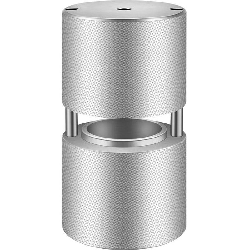 60Mm Ice Ball Maker Aircraft Aluminum Alloy Non-Skid Ice Sphere Presser Kit for Whiskey Bar Accessories Home Freezing Mold