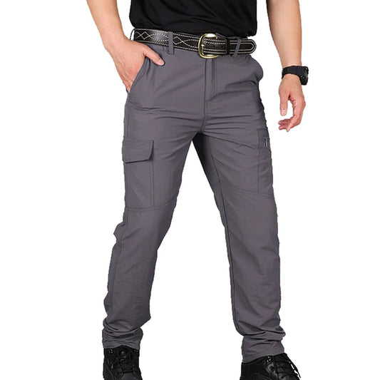 Men's Cargo Casual Military Tactical Pants: Breathable, Waterproof, Multi-Pocketed, Available in Sizes S-5XL Plus – Stylish Adventure Wear for the Modern Explorer!"
