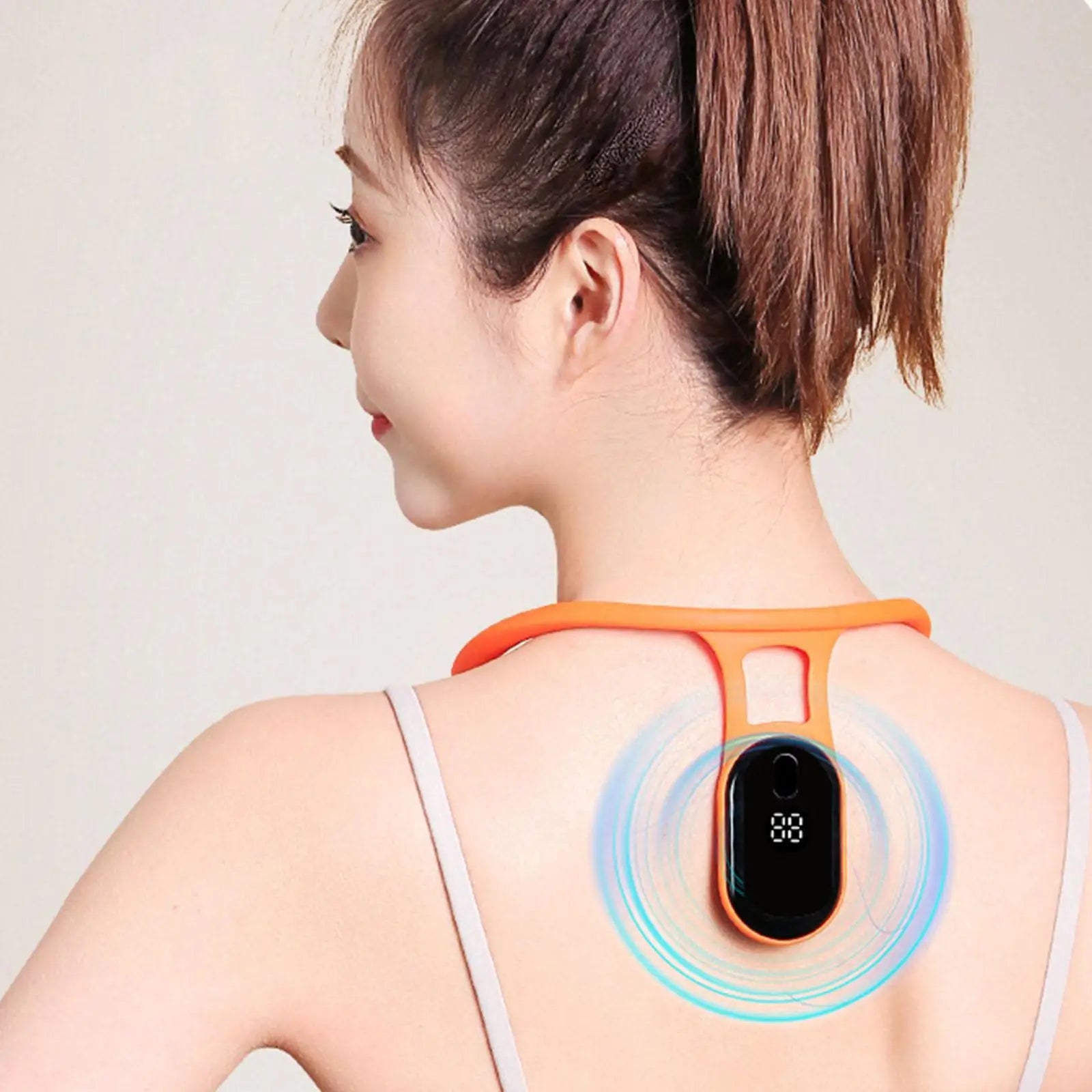 Back Support Ultrasonic Lymphatic Soothing Body Sitting Posture Corrector
