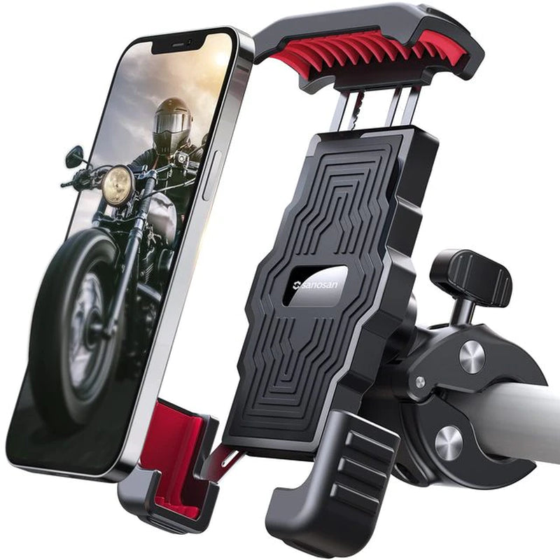360° View Universal Bike Phone Holder Bicycle Phone Holder for 4.7-7 Inch Mobile Phone Stand Shockproof Bracket